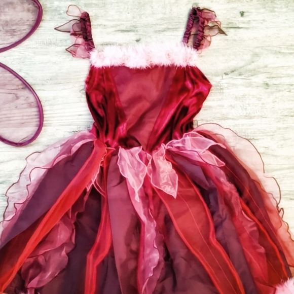 New 3 Pc Girls Fairy Princess Dress - Picture 14 of 16